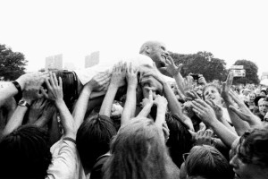 Moby at Lollapalooza 1995